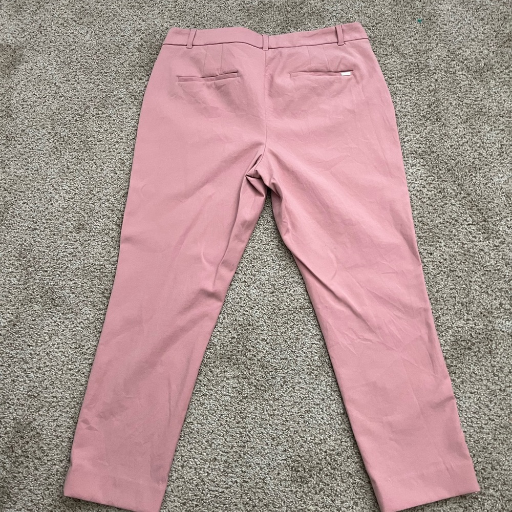 The Slim Ankle Women's Slim Ankle Pants in Dusty Pink - Picture 5 of 5